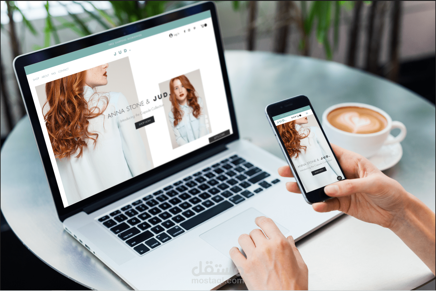 متجر (front-end developer)