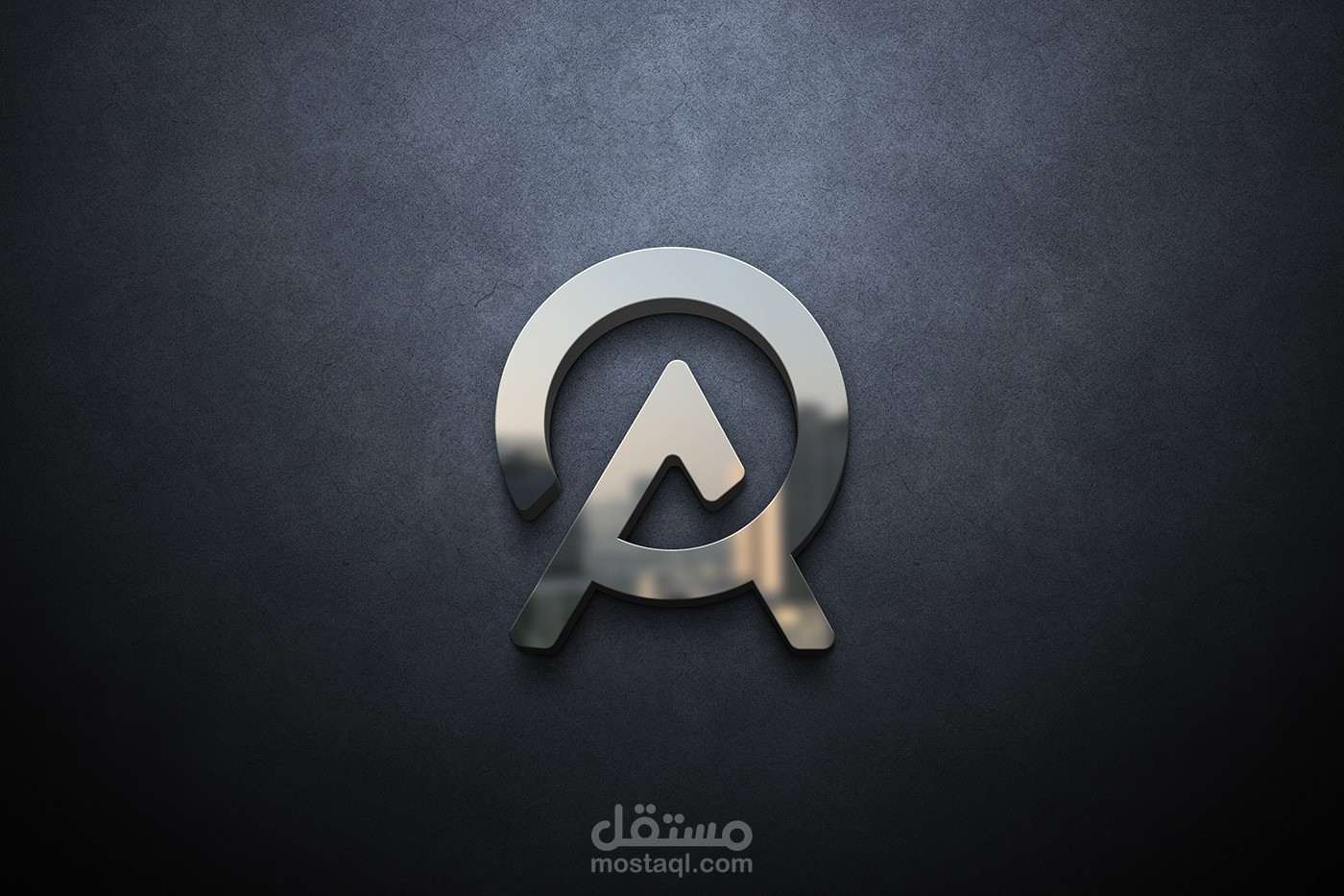 letter a and o logo