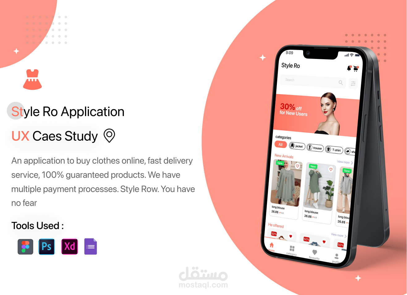 case study for a clothing app