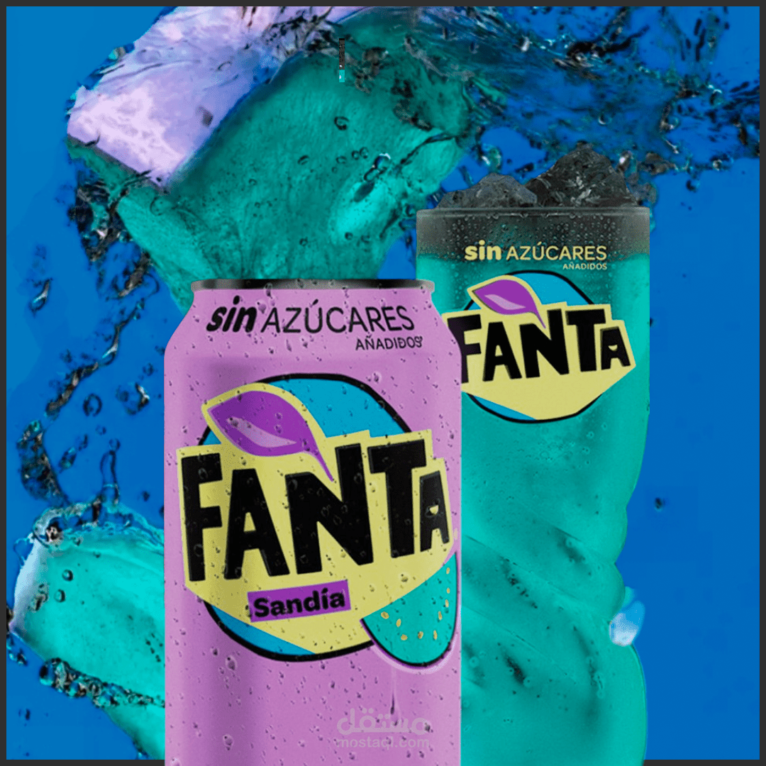 اعلان عن مشروب fanta
