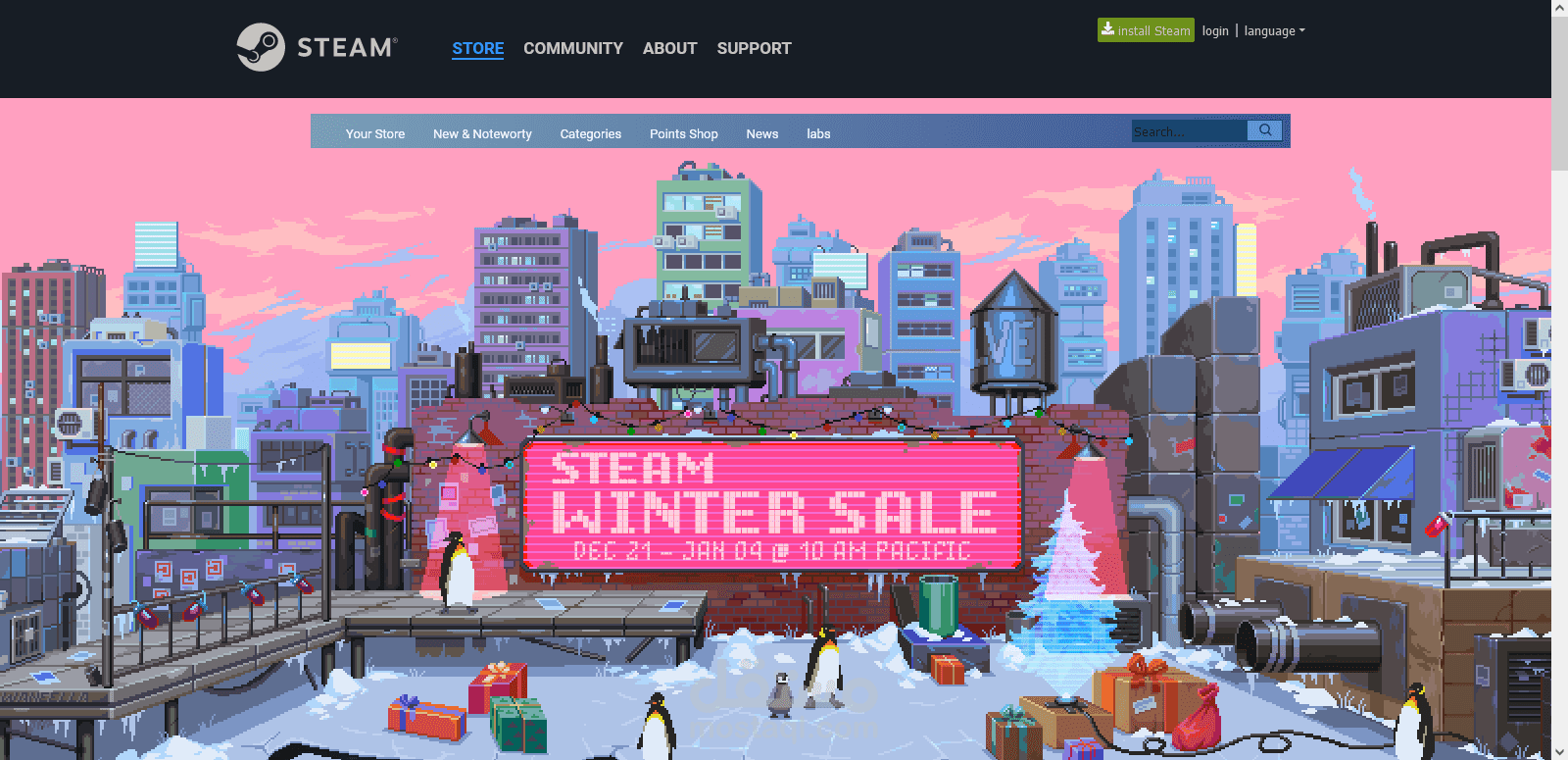 نسخة عم موقع steam