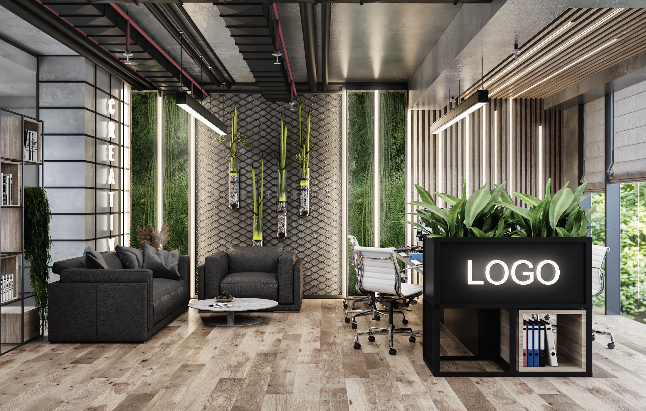 منطقة عمل للموظفين في السعودية