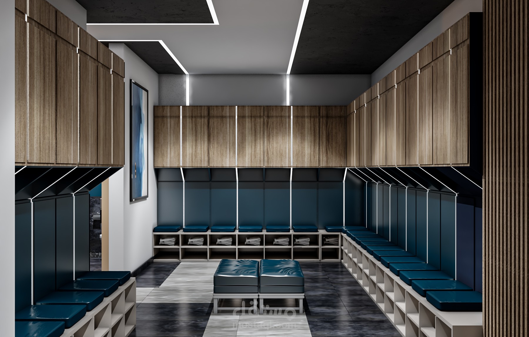 مشروع مشالح أدواش أمانات جاكوزي غرفة ساونا وبخار