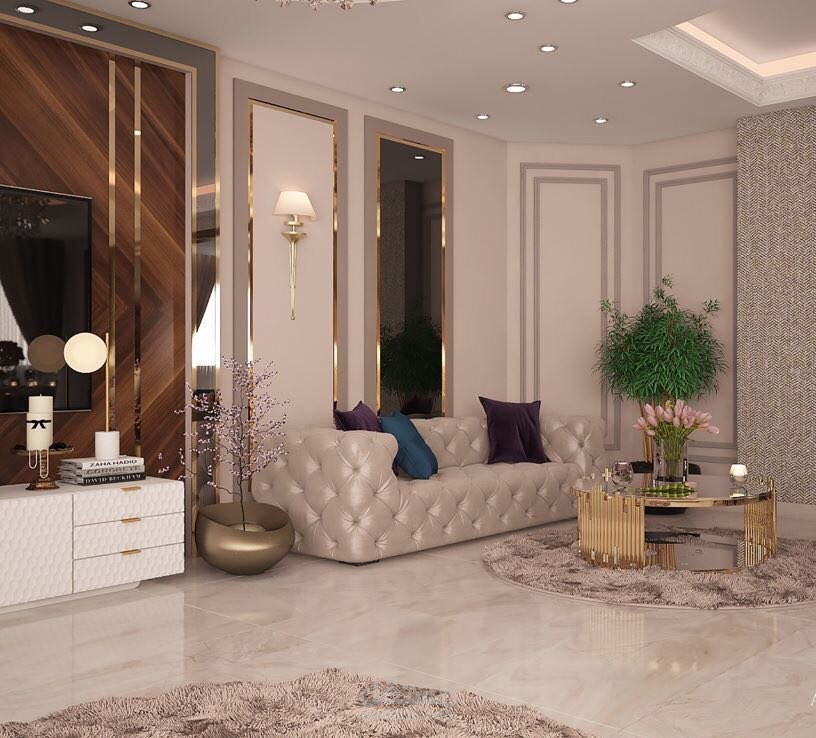 تصميم داخلي - صالون