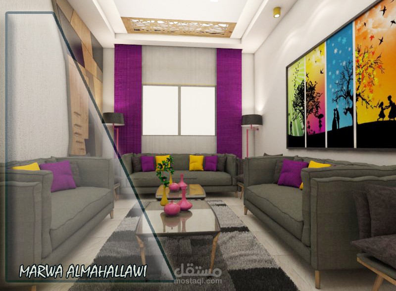 تصميم داخلي - شقة