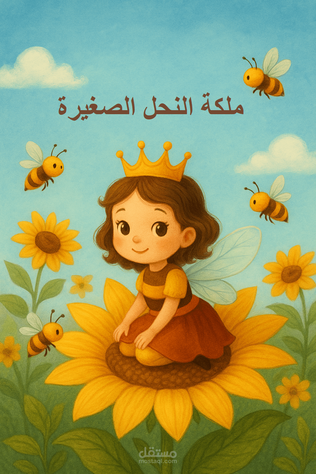 قصة ملكة النحل الصغيرة