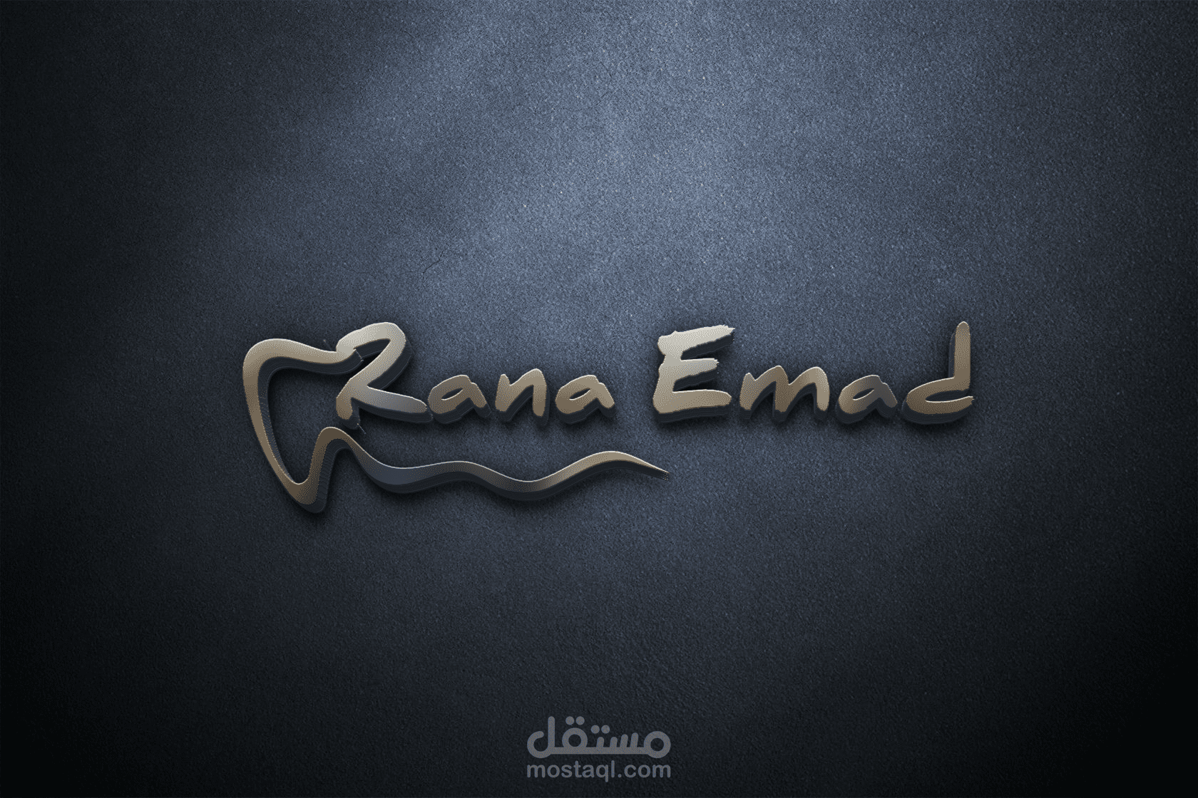 لوجو تم الموافقه عليه ل دكتورة اسنان