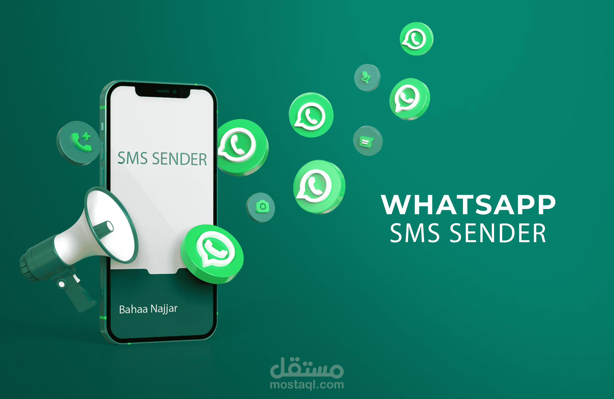 سكربت ارسال رسائل تسويقية باستخدام الواتس اب بشكل تلقائي