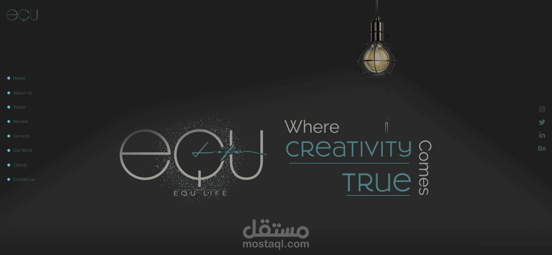 موقع الكتروني لشركة Equ Life