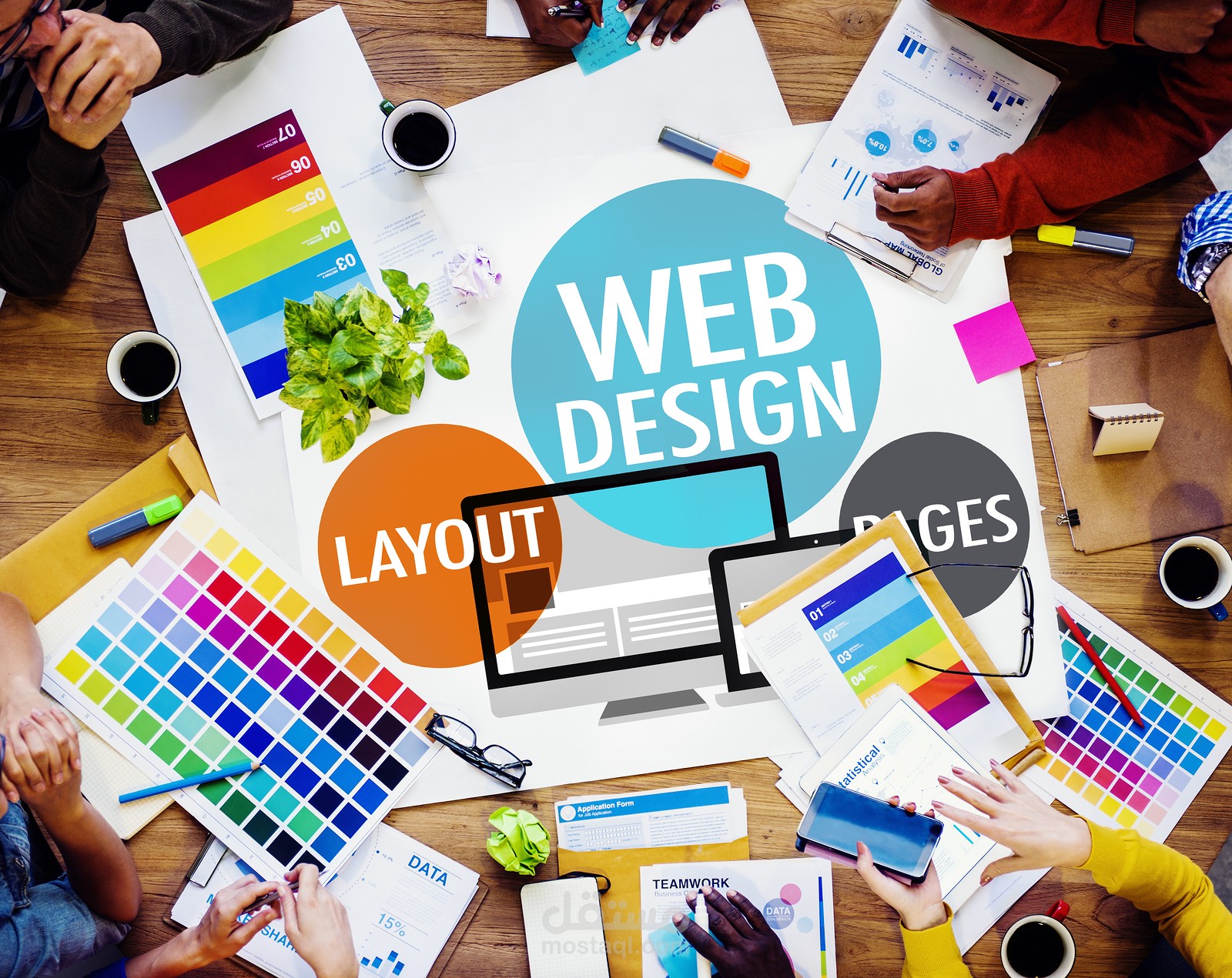 تصميم سريع للمواقع  بأستخدام html ,css , java scripts