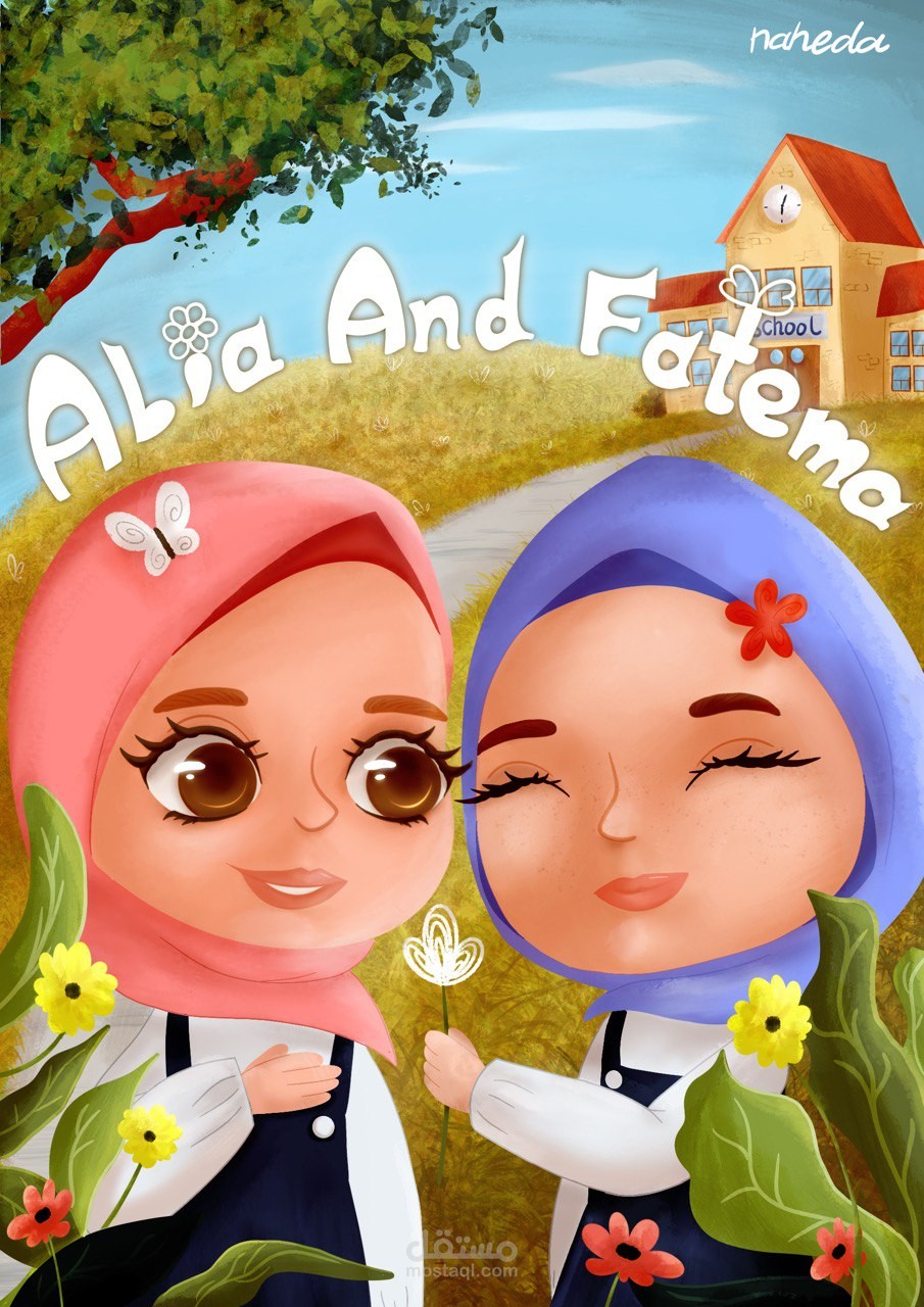 تصميم غلاف كتاب اطفال