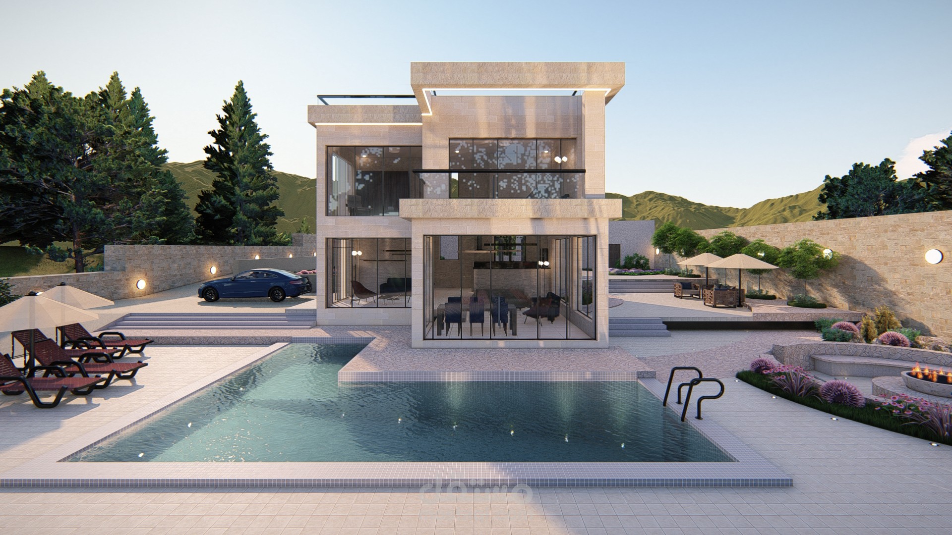 فيلا مزرعة في الاردن