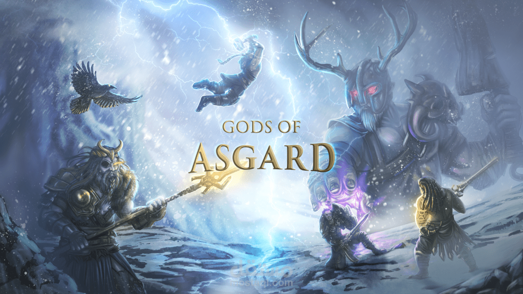 Gods of Asgard: لعبة أعمل عليها مع فريق أمريكي