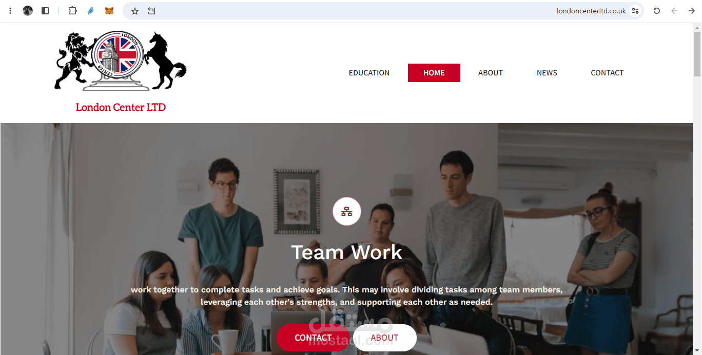 company website wordpress - تصميم موقع ورد بريس