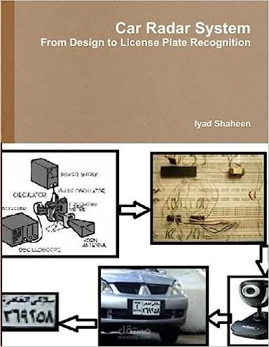 كتاب تصميم رادار السيارات - book : Car Radar System,From Design to License Plate Recognition