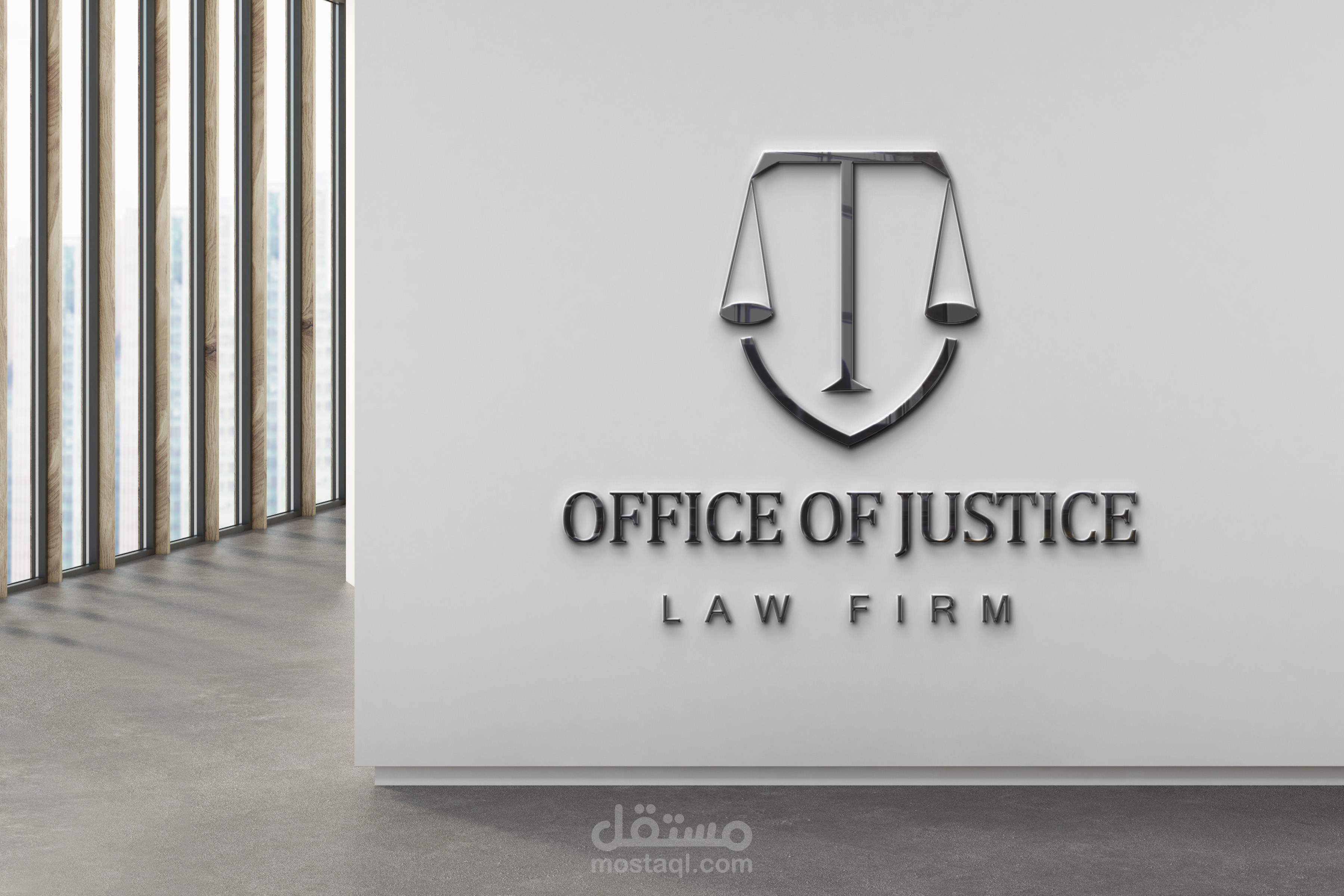 هوية بصرية لمكتب محماة