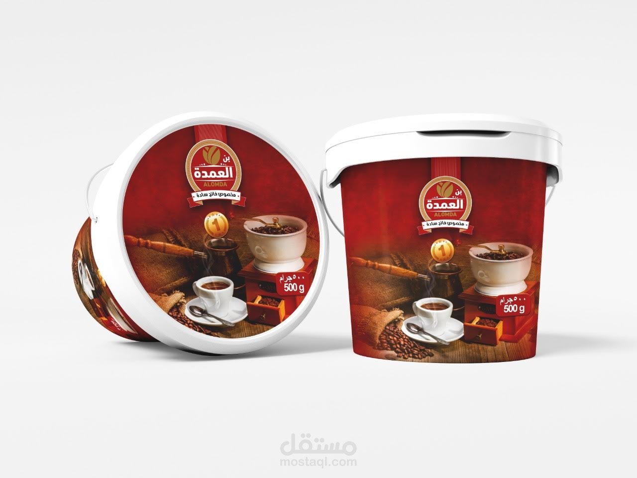 تصميم عبوة بن العمدة