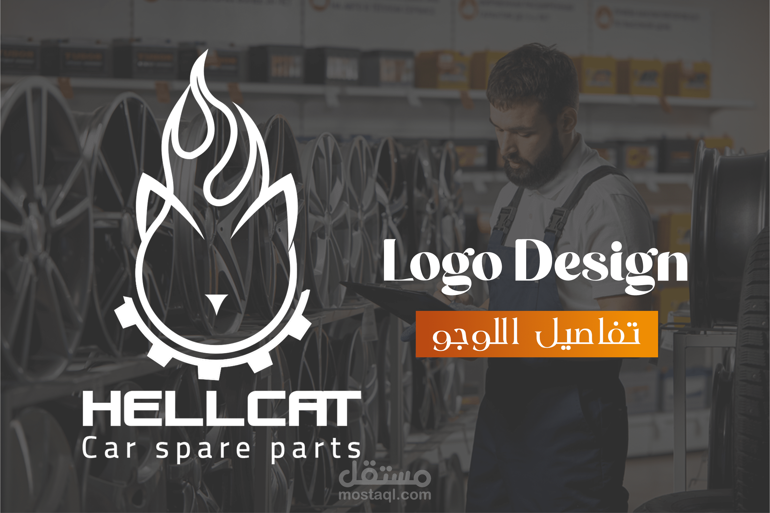 لوجو شركة ( Hellcat ) - الامارات العربية  المتحدة