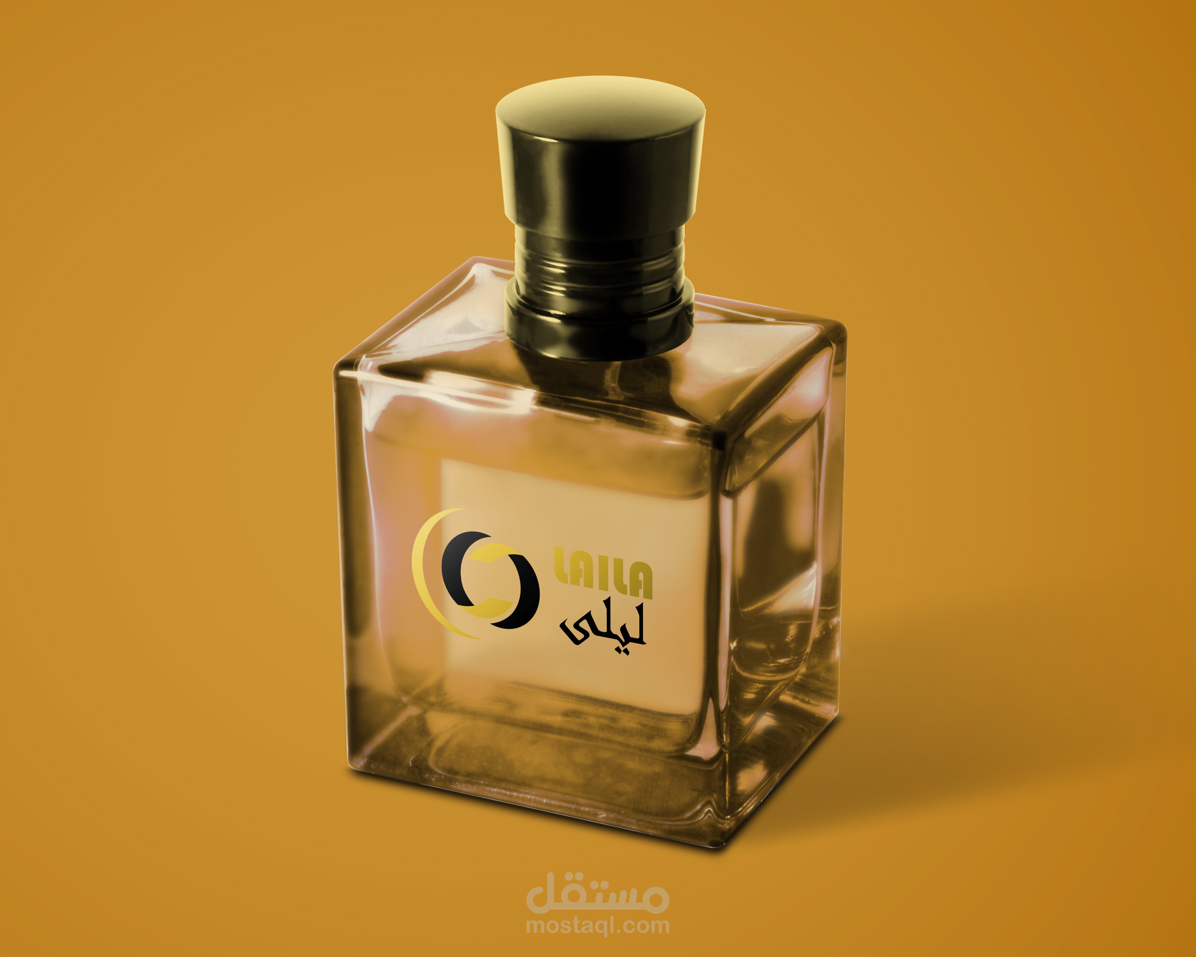 تصميم شعار ليلى للعطور الراقية