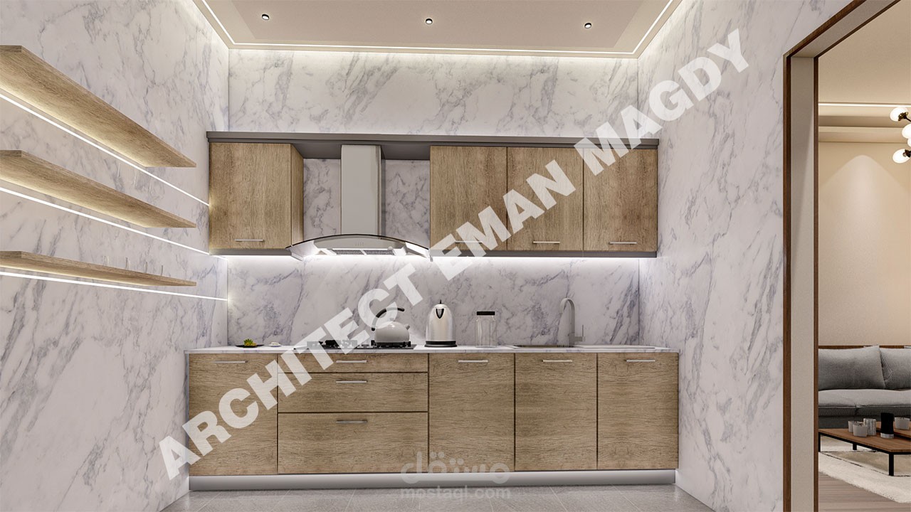 تصميم مطبخ في مساحة صغيرة