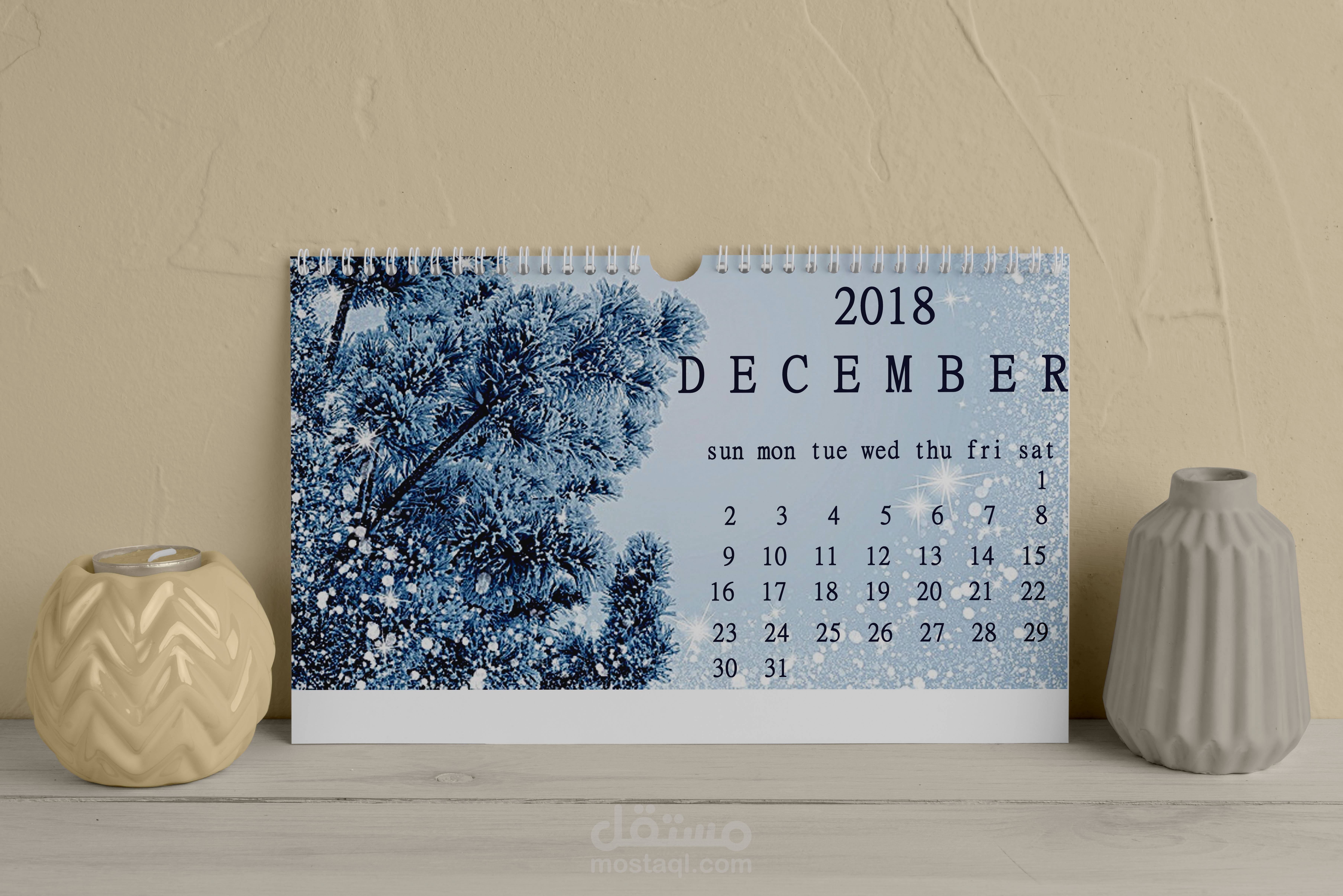 تصميم Calendar مكتبية