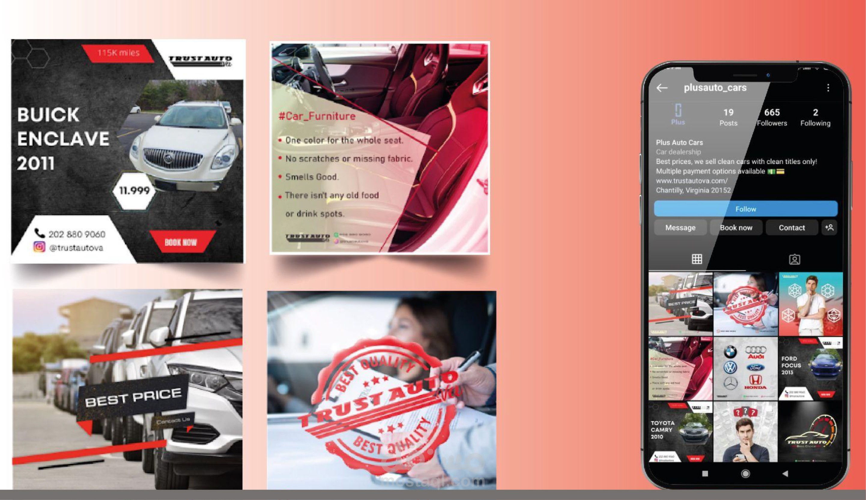 إدارة حسابات وسائل التواصل الاجتماعي Plus Auto