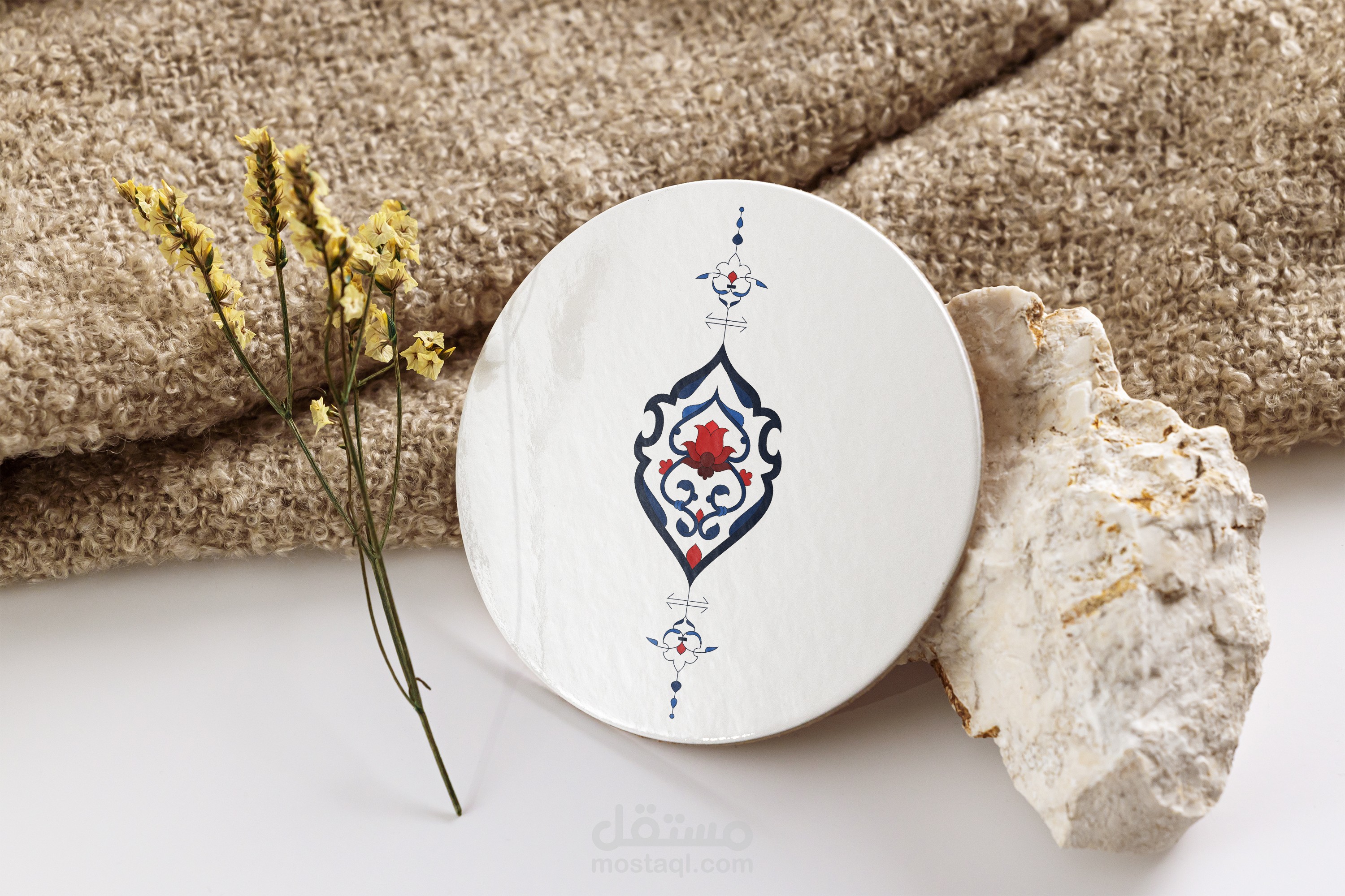 تصميم بالزخرفة الإسلامية