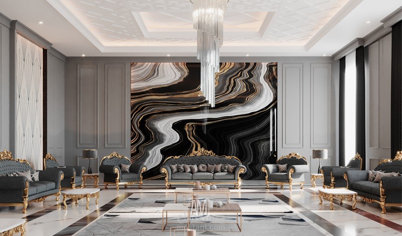 تصميم معمارى واظهار احترافى داخلى وخارجى كل 2متر ب 5$