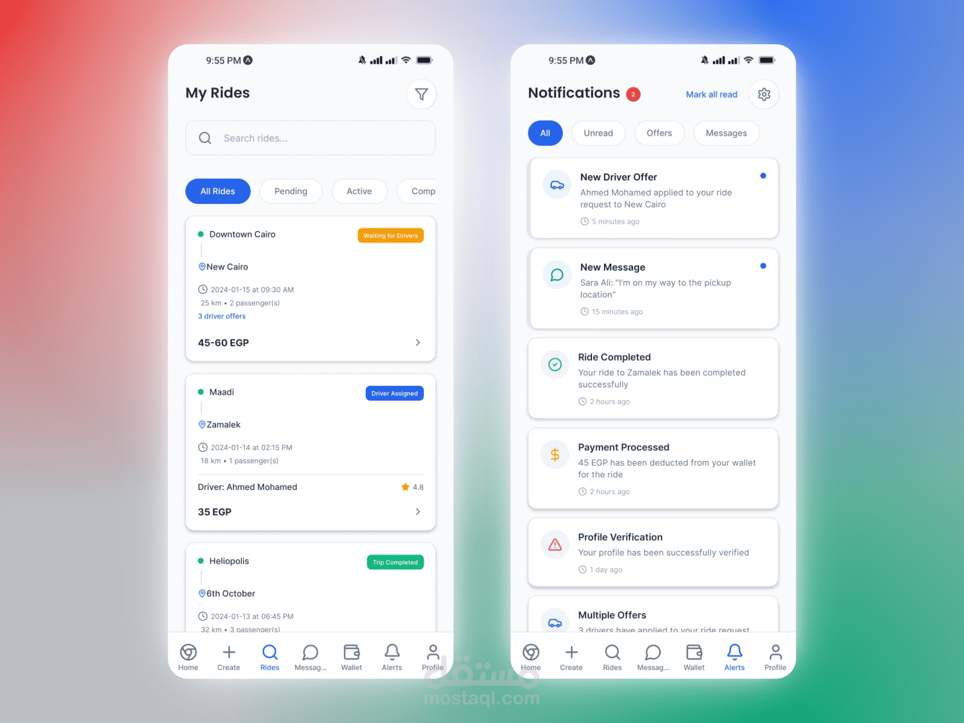 تطبيق GoFleet موبايل أبليكيشن React Native