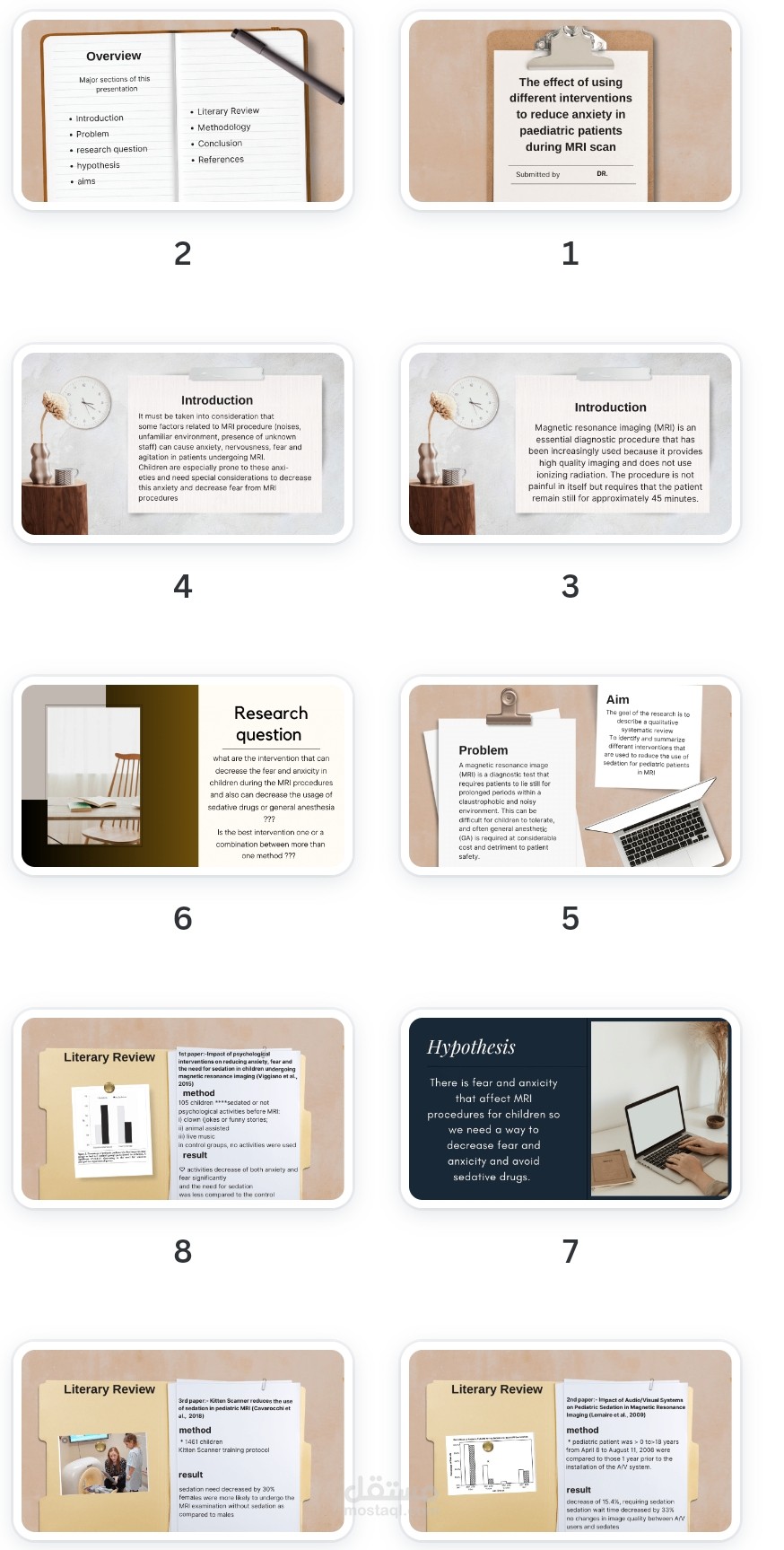 عرض بوربوينت انجليزي على canva