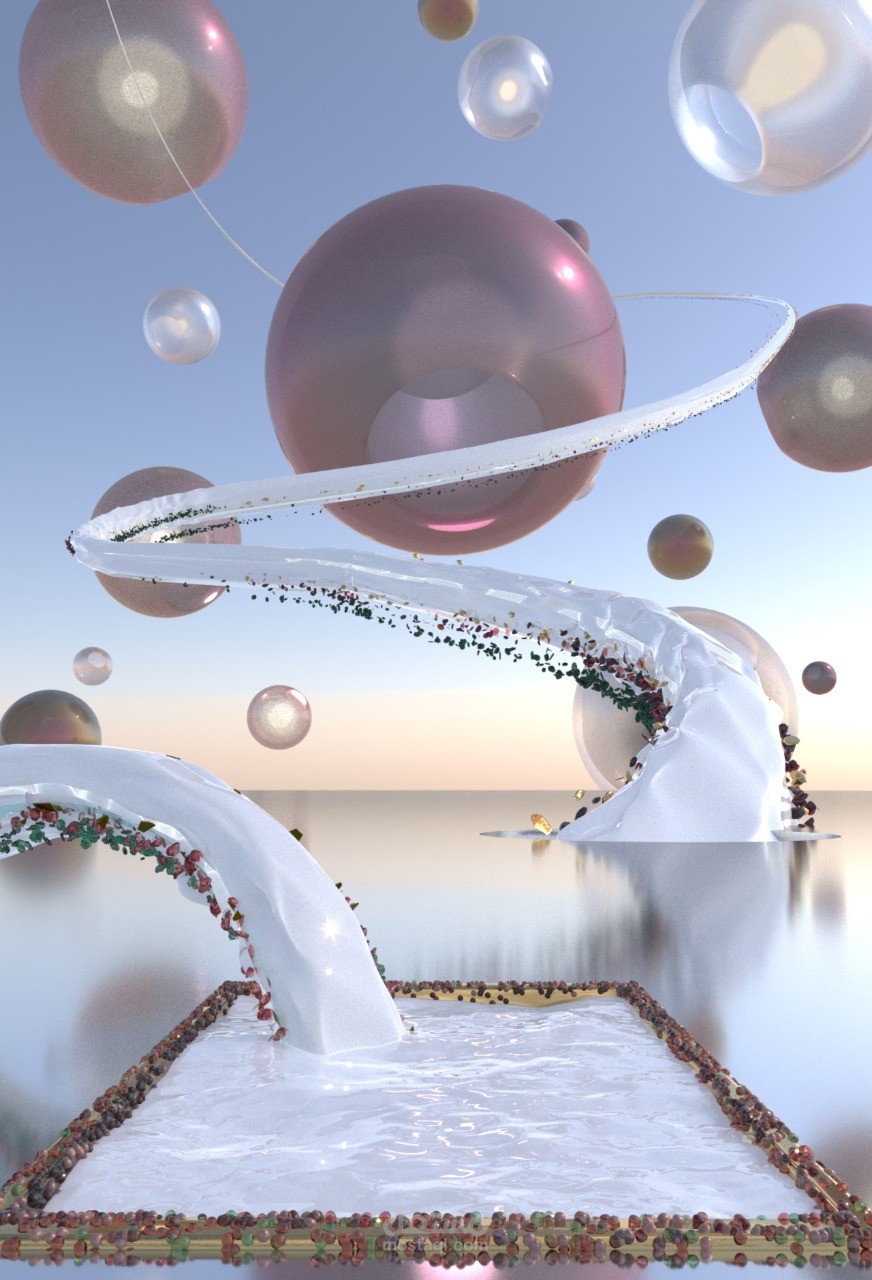 اعمال وتصاميم ثلاثية الابعاد