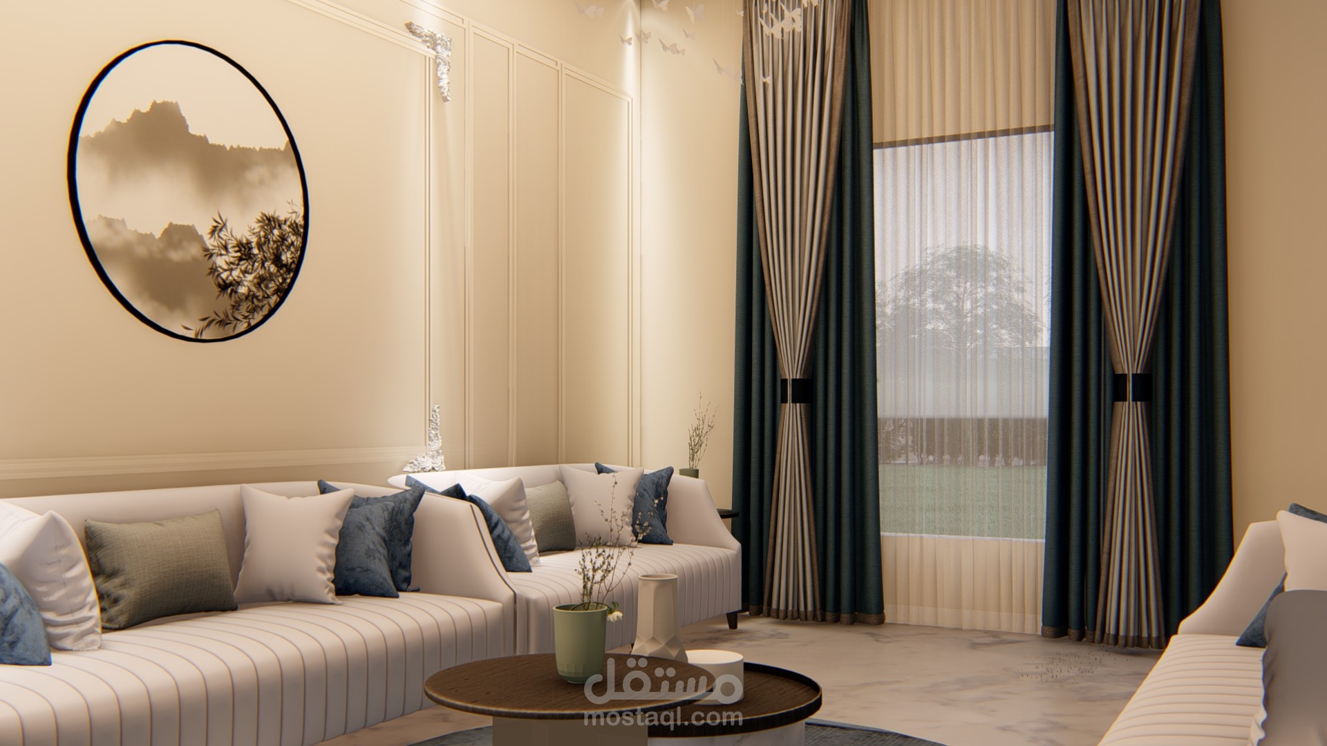 تصميم داخلي  مجلس رجال