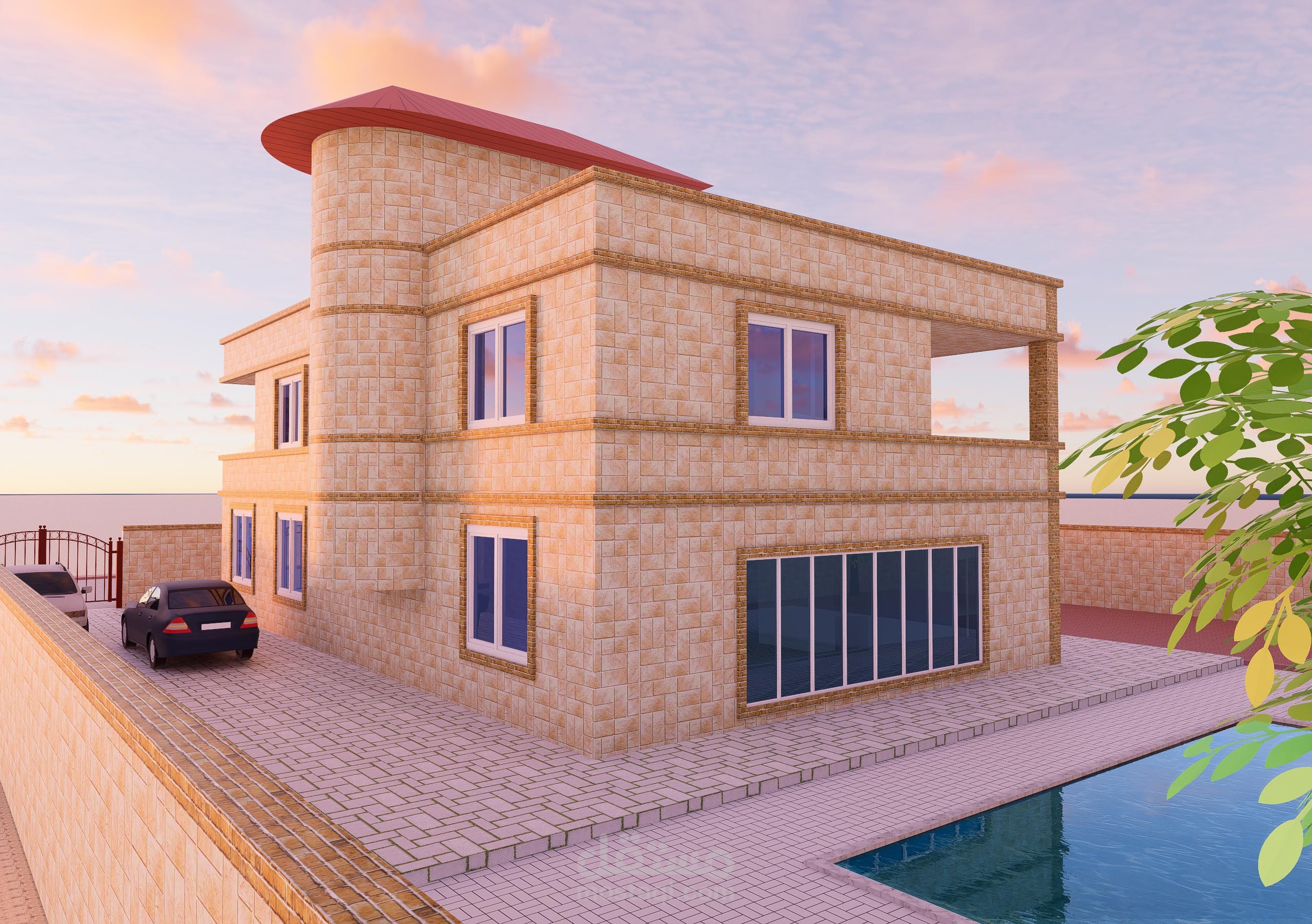 تصميم واجهات معمارية