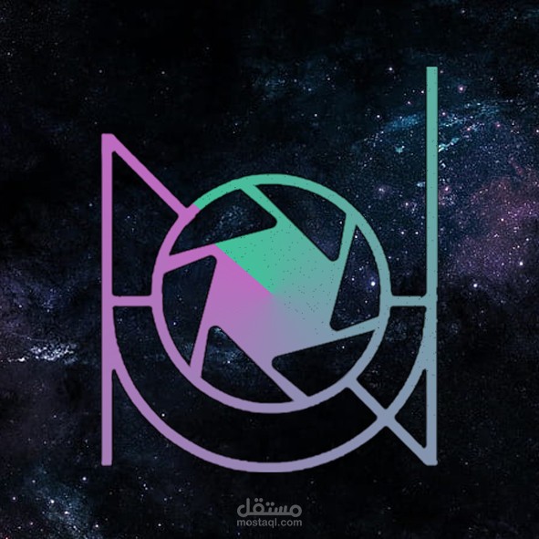 وصف تصميم الهوية البصرية (Logo & Branding)