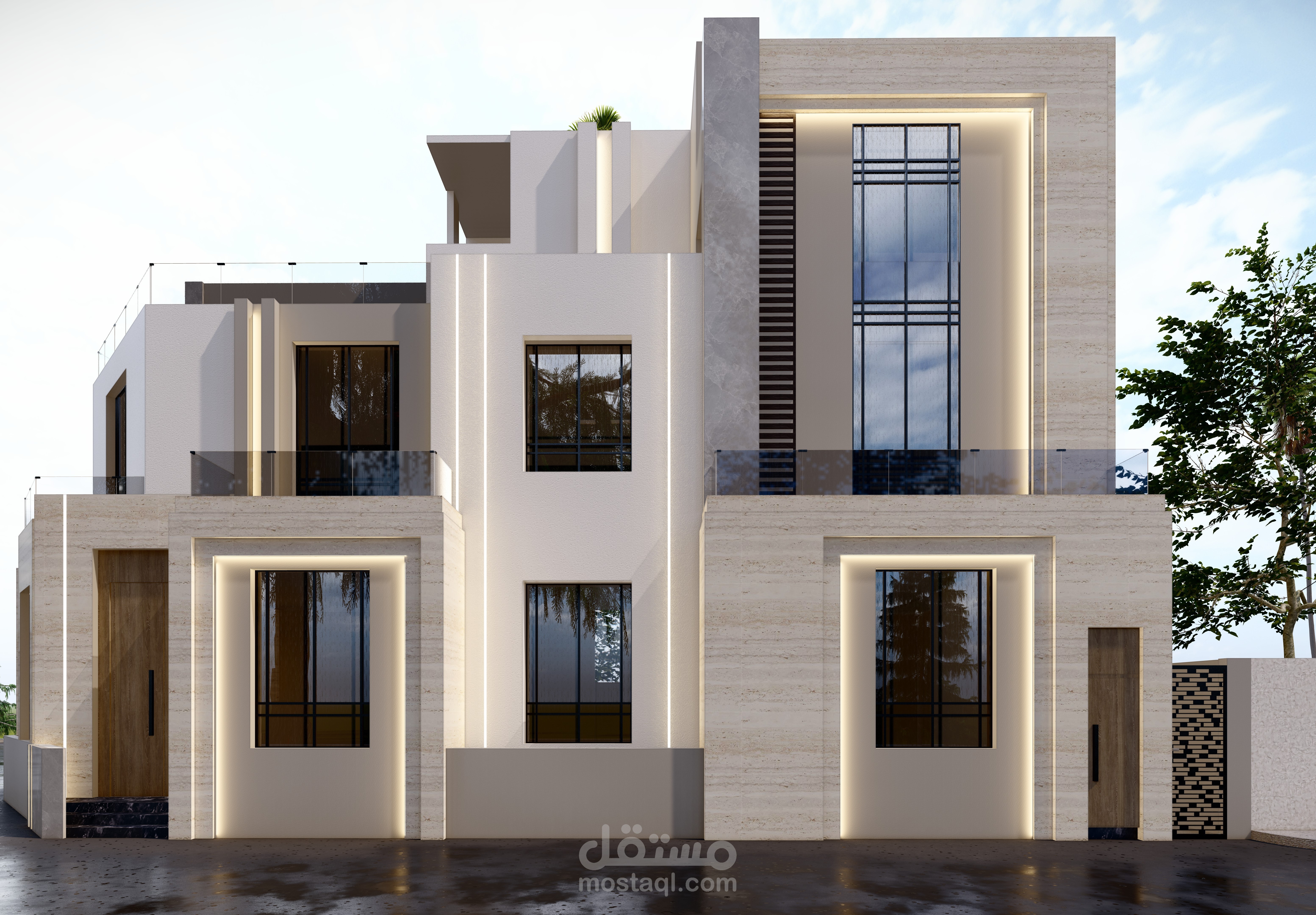 تصميم واجهة