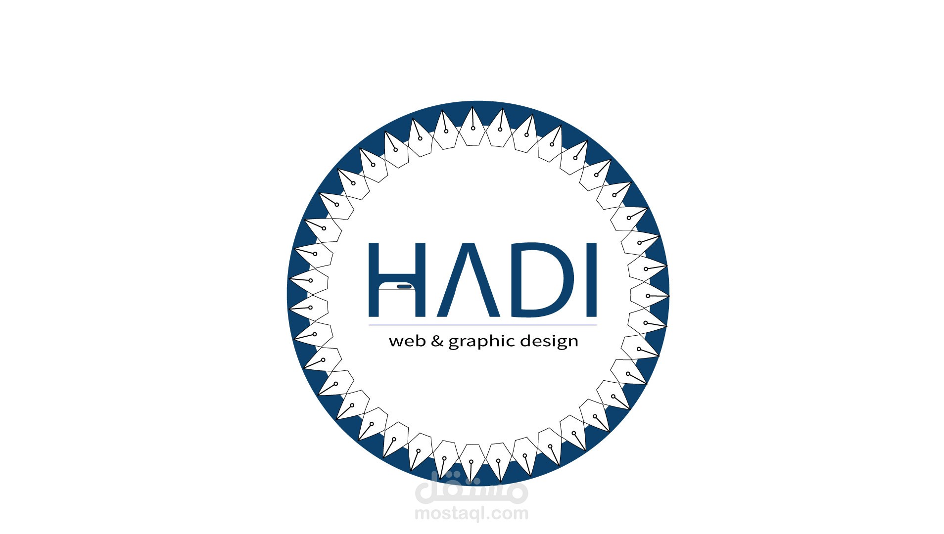 تصميم لوجو احترافي adobe illustrator