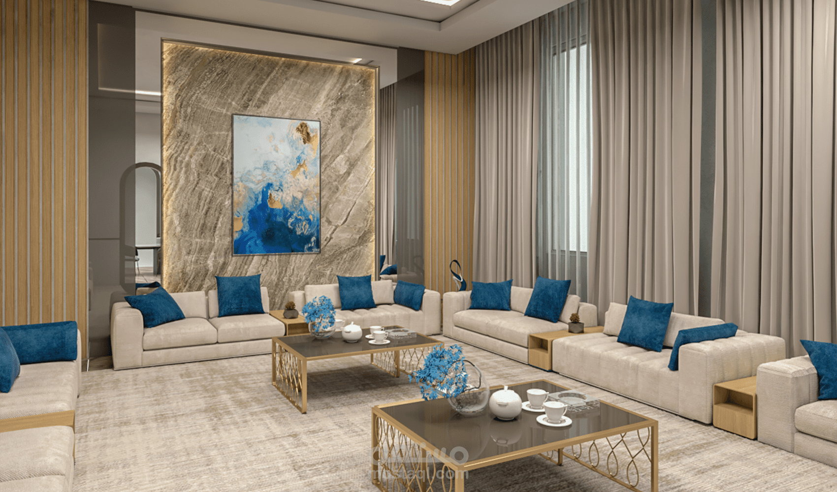 مجلس ثلاثي الأبعاد –  أبوظبي