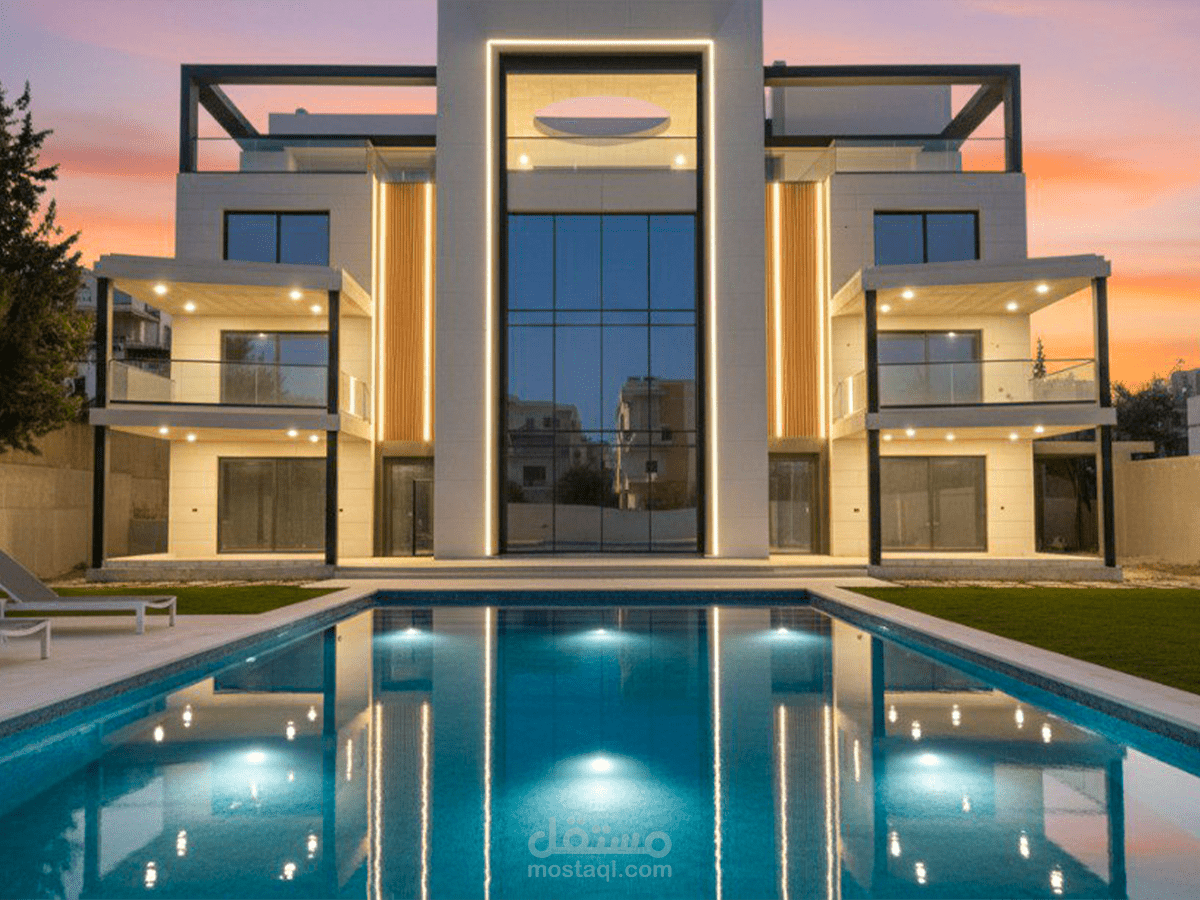 تصميم فيلا مودرن