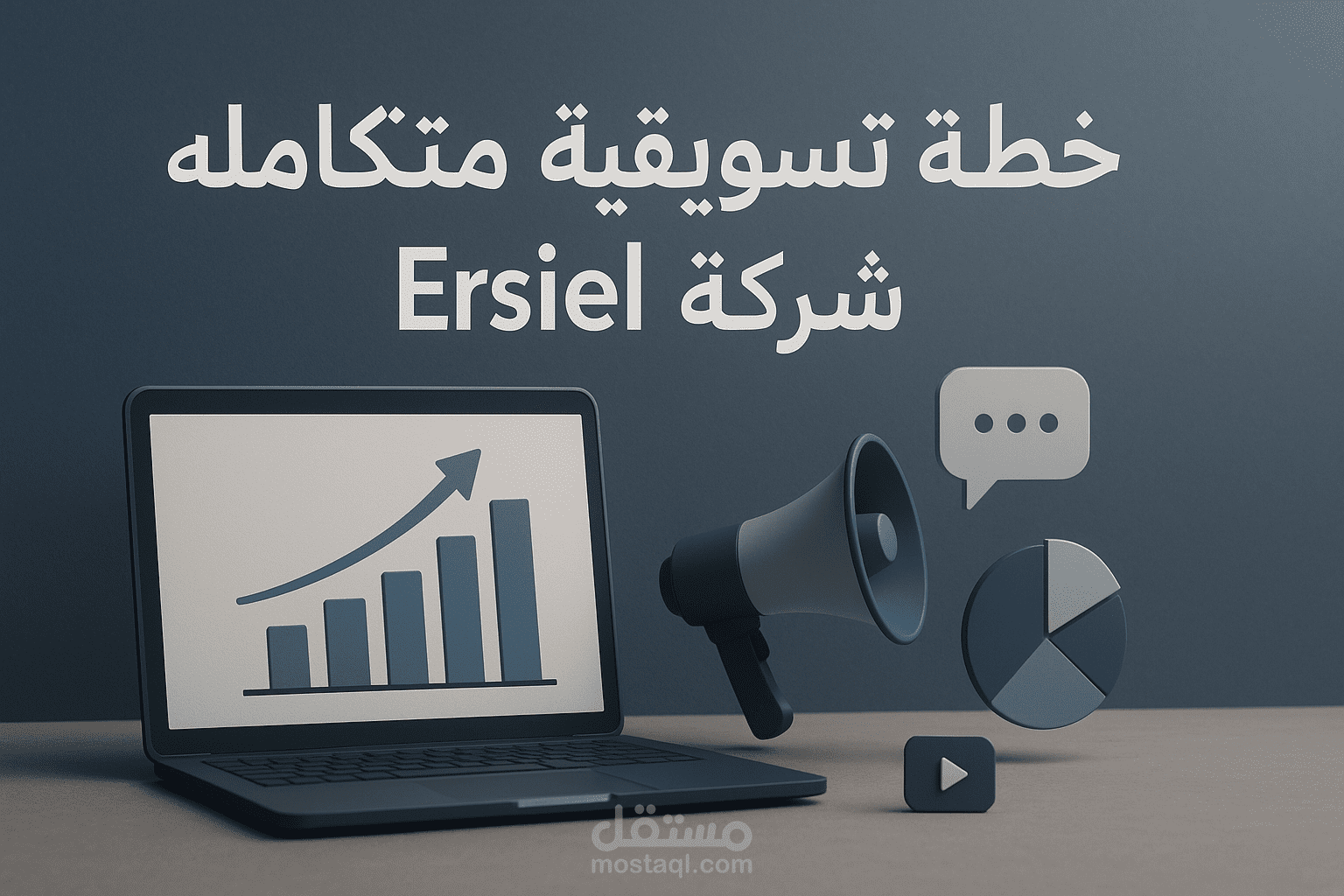 خطة تسويقية متكاملة وخطة محتوى شهرية لشركة ارسيل