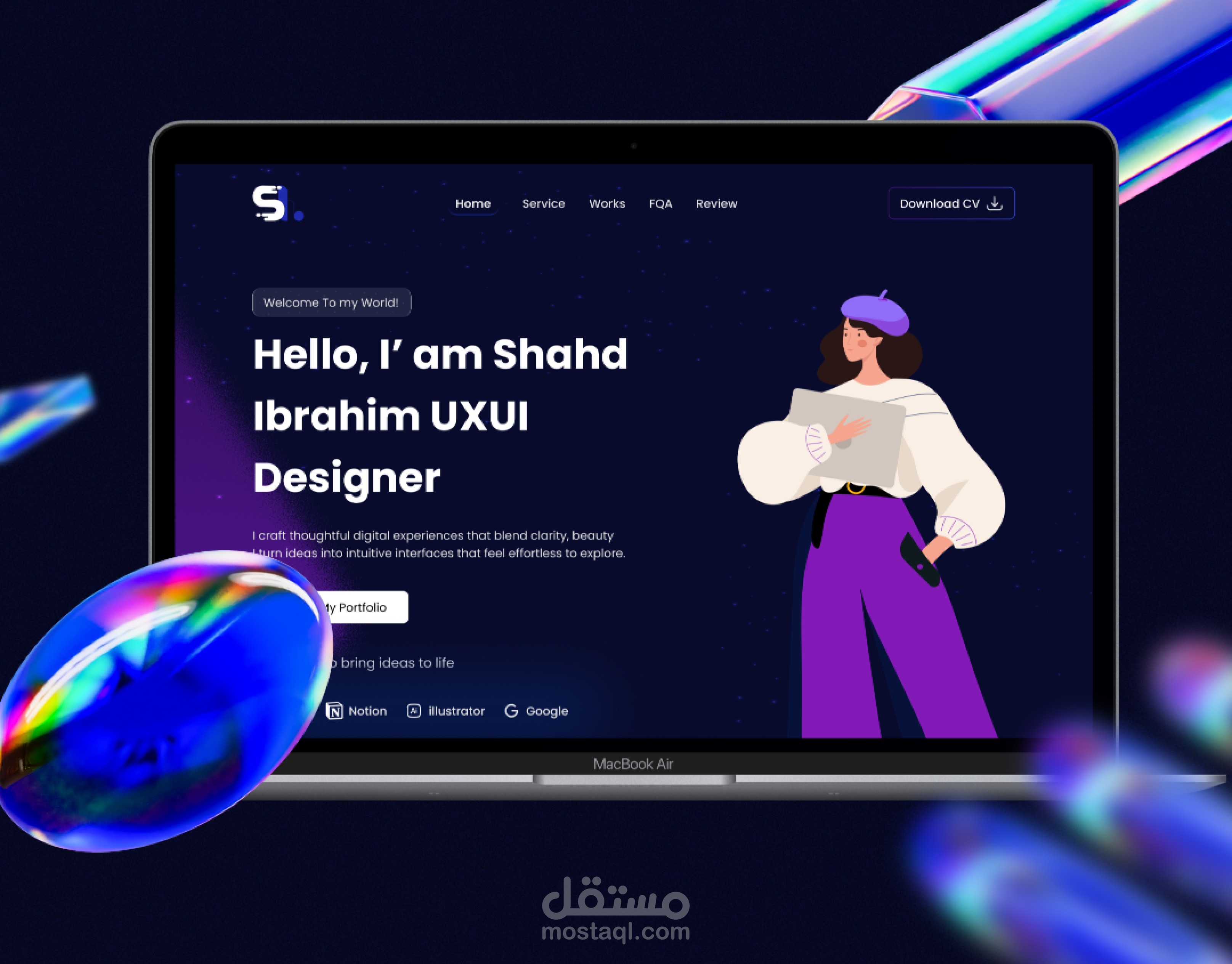 Personal Portfolio Website Design
