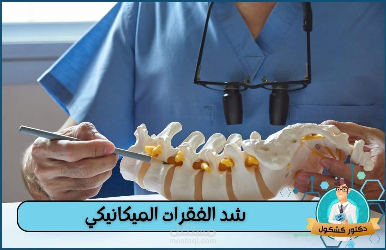 ٧ إصابات فقرية يساعد في تخفيفها شد الفقرات الميكانيكي