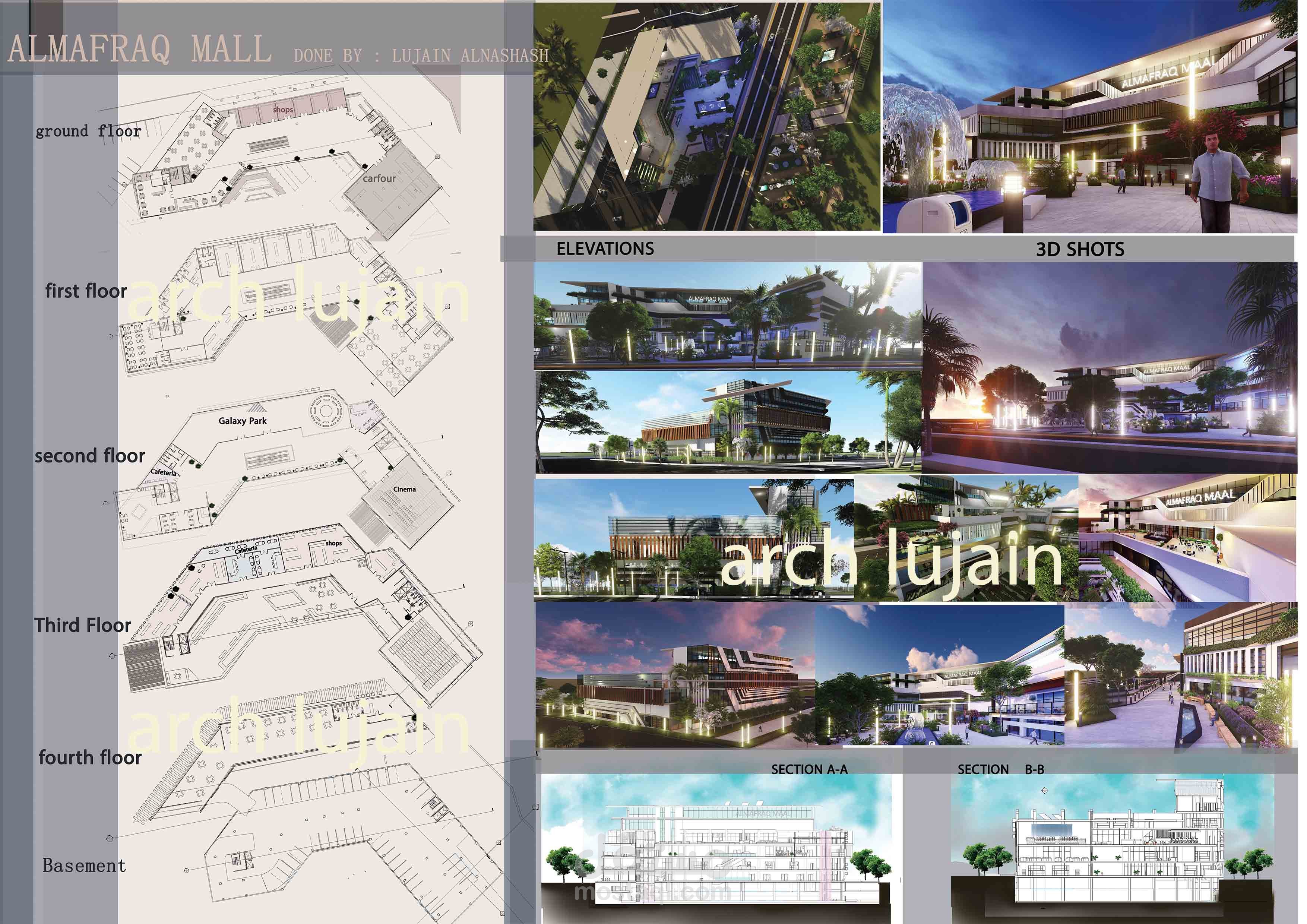 تصميم بوسترات معمارية architecture poster