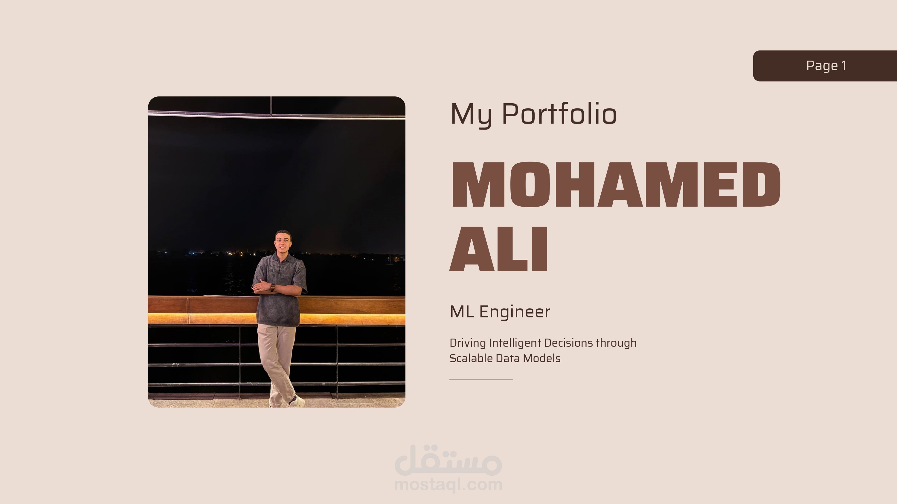 (ML Engineer Portfolio)