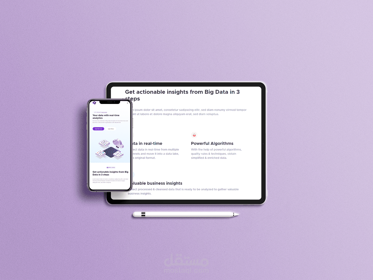 تصميم صفحة ويب باستخدام bootstraph