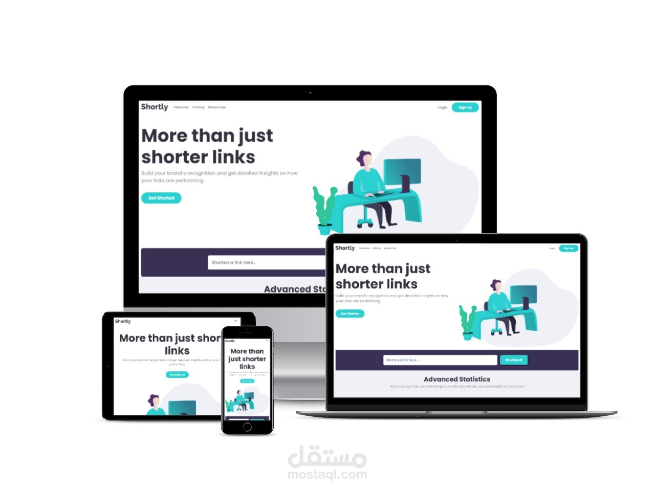 تكويد صفحة هبوط من الصفر باستخدام HTML/CSS