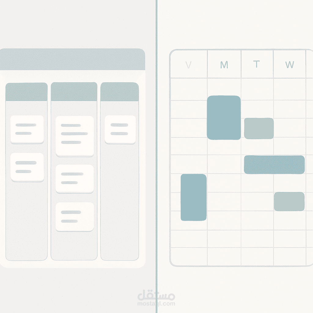 مشروع متكامل لإدارة وتنظيم المهام باستخدام Google Calendar و Trello