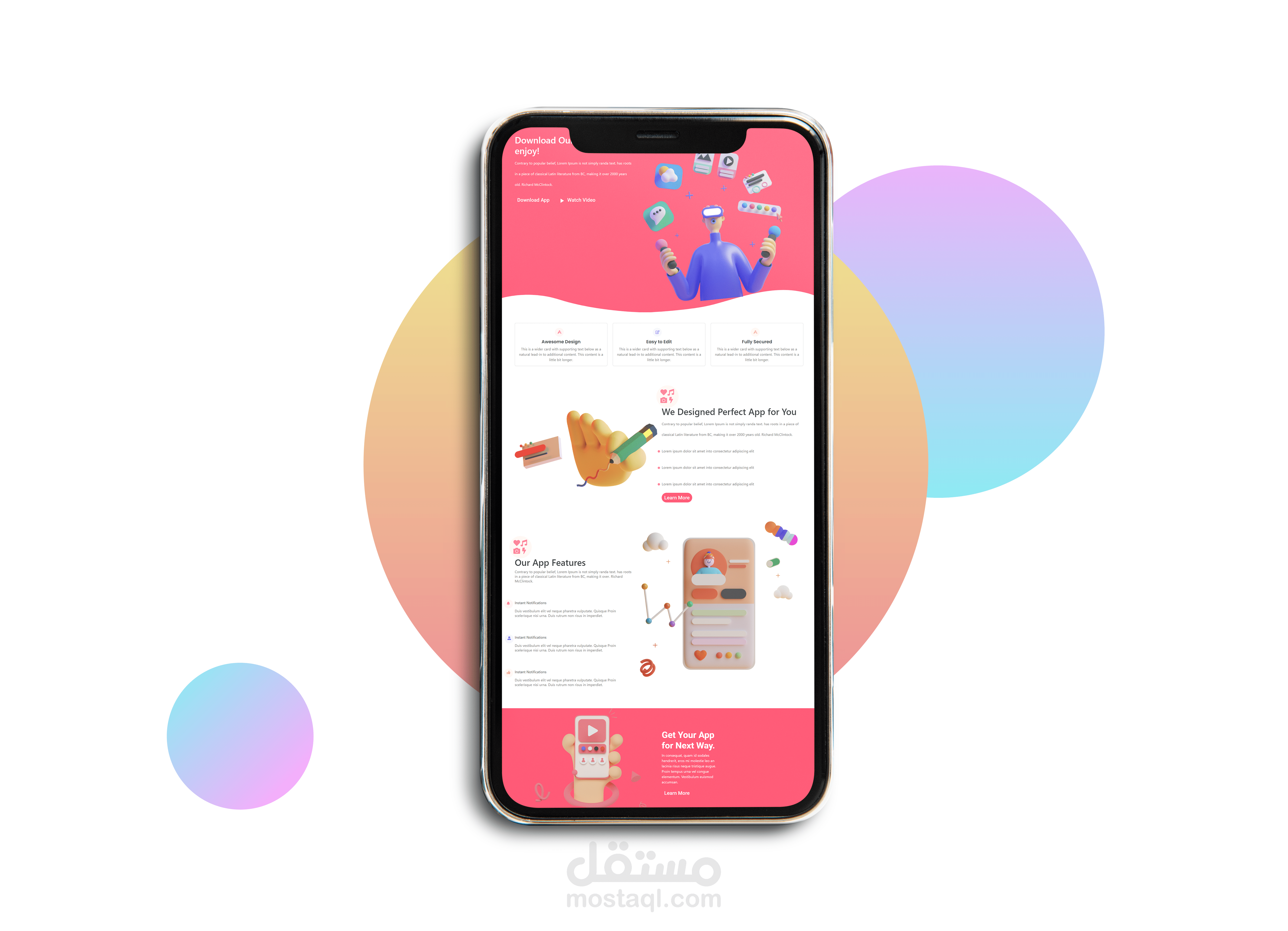 تصميم واجهات أمامية