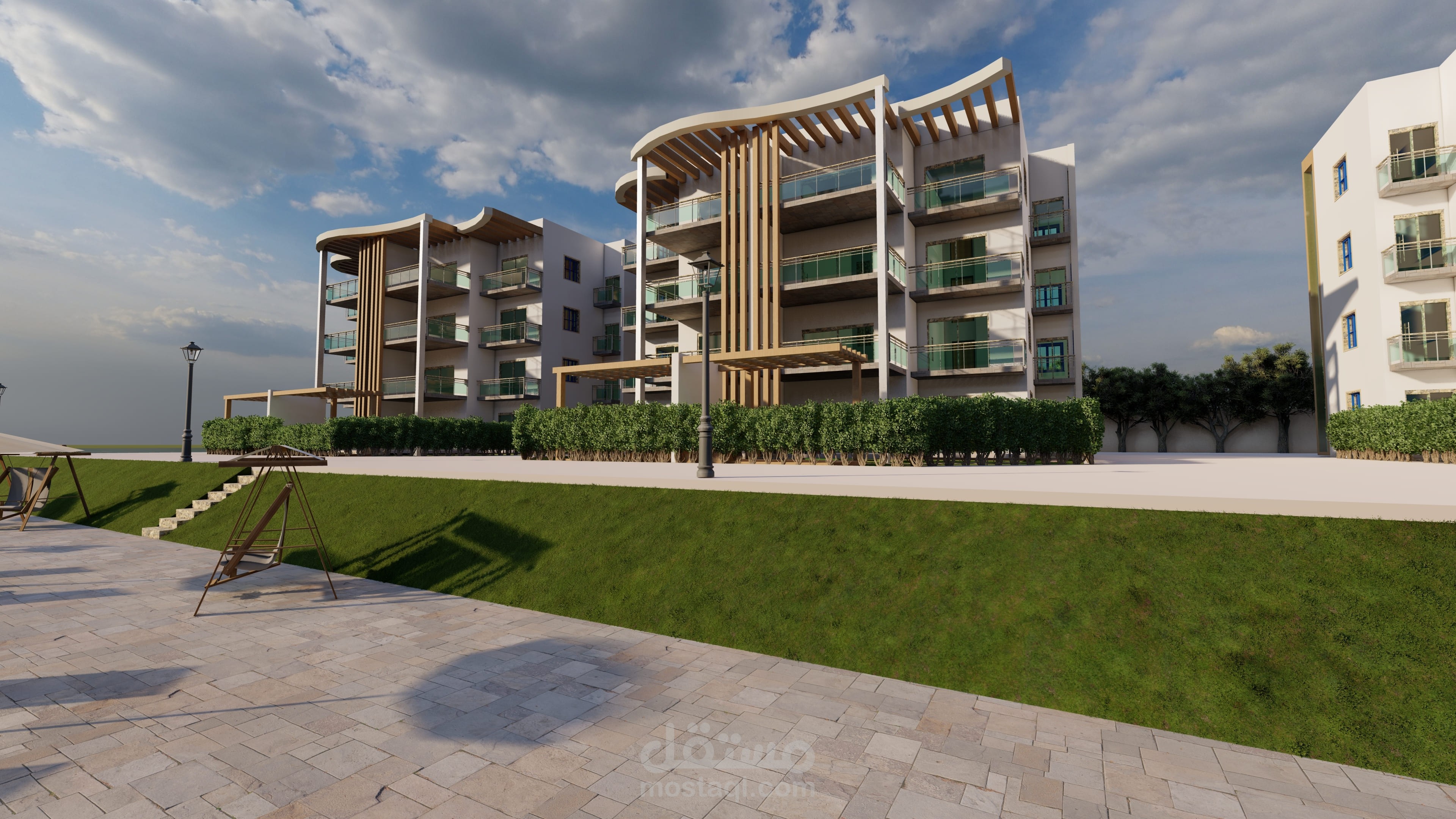 كمباوند سكني صغير