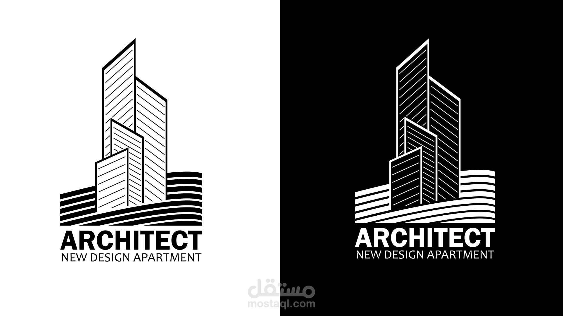 تصميم شعار لشركة مختصة في لتصميم العقاري