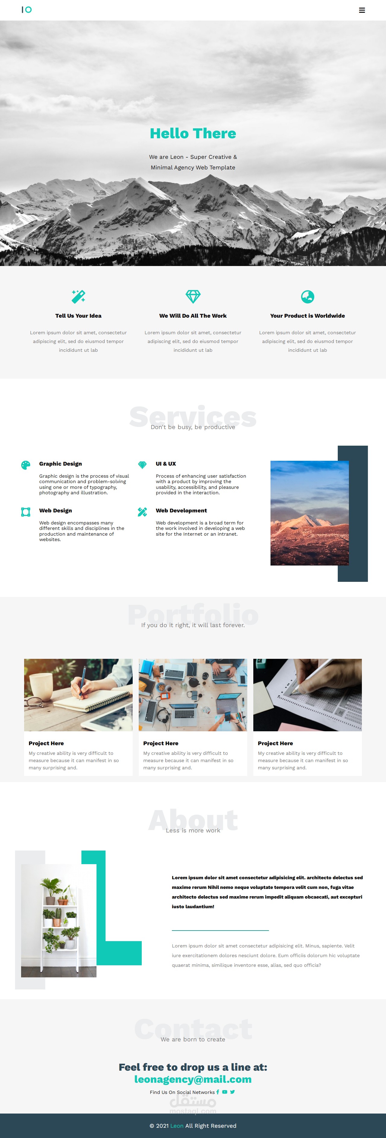 صفحه هبوط landing page